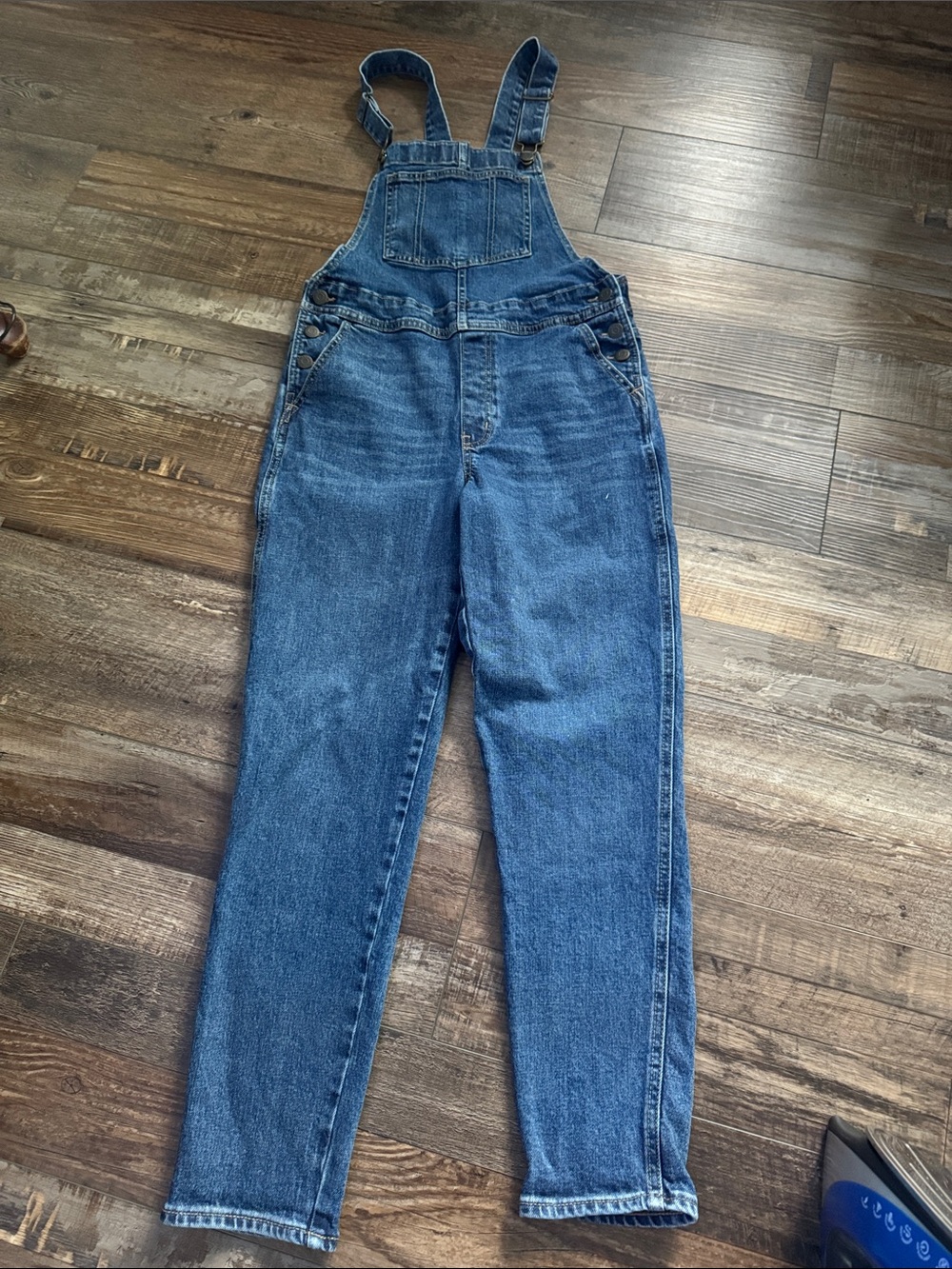 Old Navy Dark Blue Denim Overalls